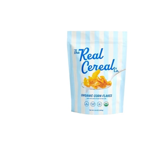 The Real Cereal Co. Organic Corn Flakes, 8.4 Oz - Pack Of 1