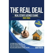 The Real Deal Real Estate License Exam 2023-2024 for Beginners, Paperback