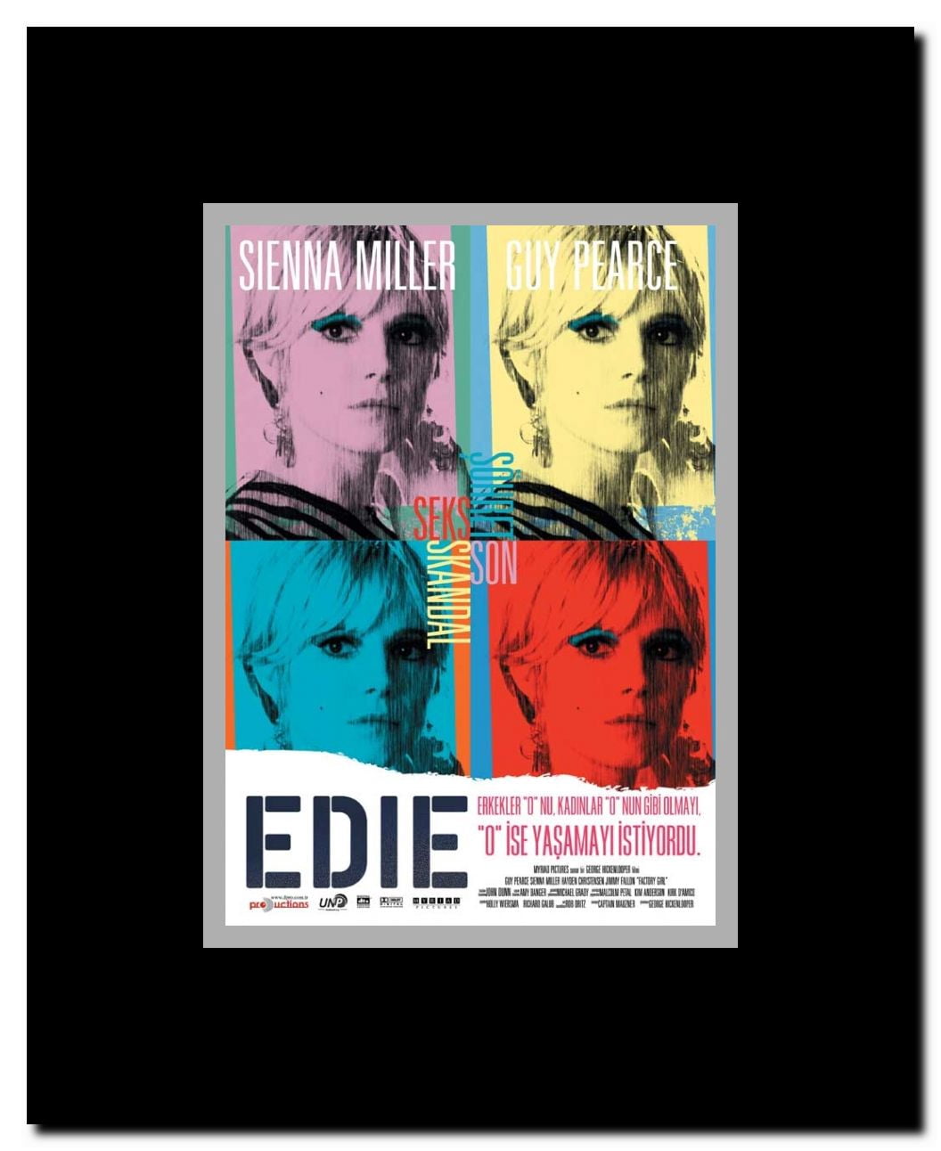 The Real Edie Framed Movie Poster