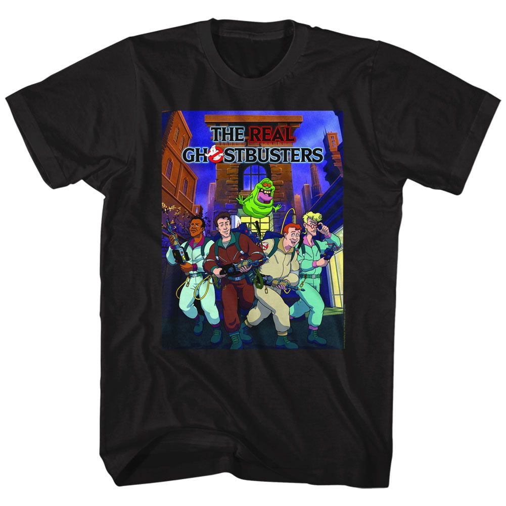The Real Ghostbusters Bustin' Buddies Toddler T-Shirt - Officially Licensed Gray Tee, Poly/Cotton Blend