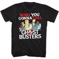 thumbnail image 1 of The Real Ghostbusters Call Em Black Adult T-Shirt, 1 of 2