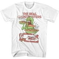 thumbnail image 1 of The Real Ghostbusters Slimer and Pizza White T-Shirt, 1 of 2