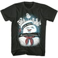 thumbnail image 1 of Ghostbusters and Stay Puft Marshmallow Man Men's T Shirt (Charcoal, AdultXL), 1 of 2