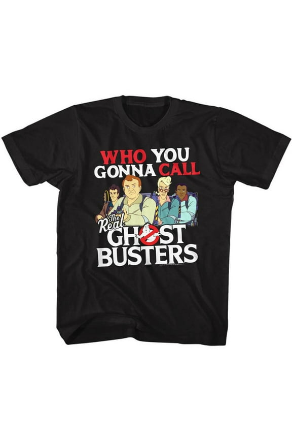 The Real Ghostbusters TV Series Call Em Boy's T-Shirt Tee