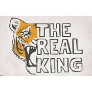 The Real King - Tiger Wall Poster, 22.375" x 34"