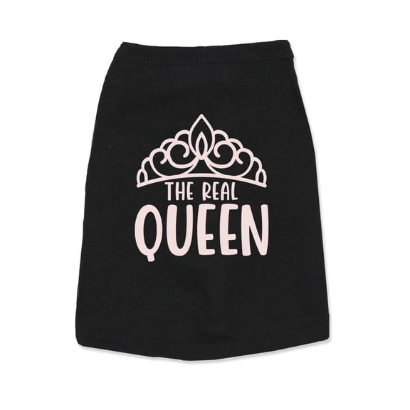 The Real Queen Pet Tank Top  -Smartprints Designs,  3X-Large