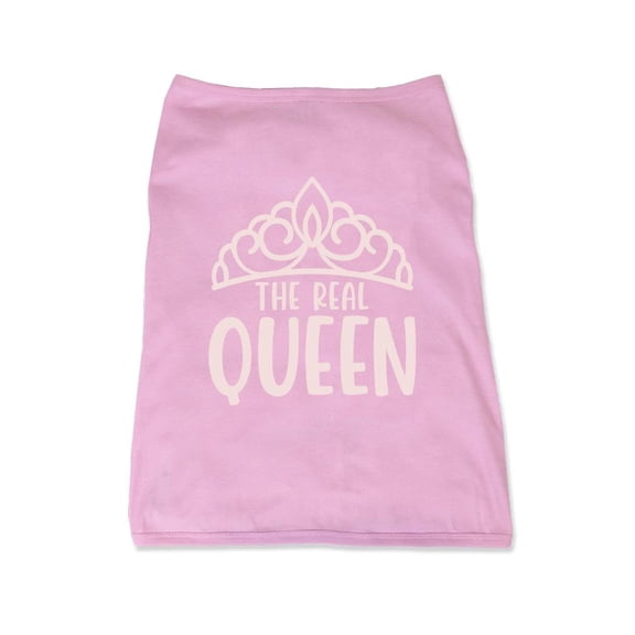 The Real Queen Pet Tank Top -Smartprints Designs, Large