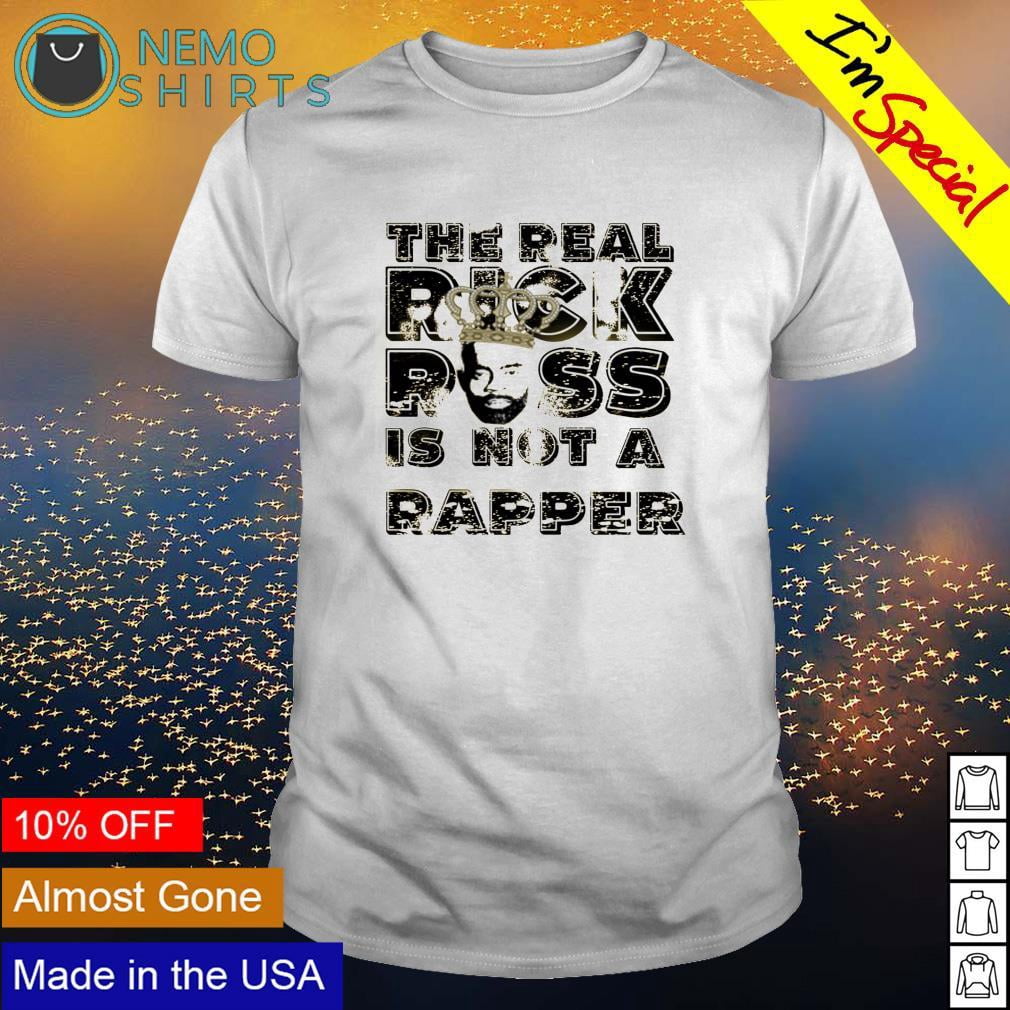 The Real Rick Ross Is Not Rapper Shirt - Walmart.com