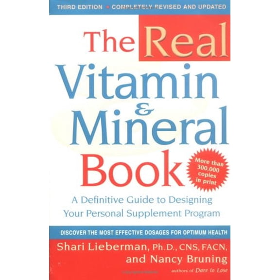Pre-Owned The Real Vitamin and Mineral Book (Paperback) 1583331522 9781583331521