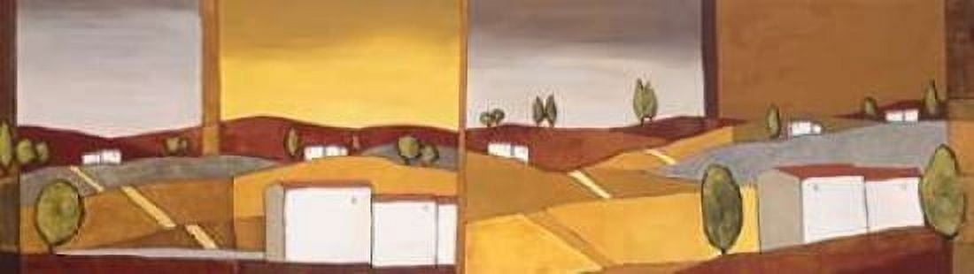 The Realm of fancy I Canvas Art - Hans Paus (12 x 36)