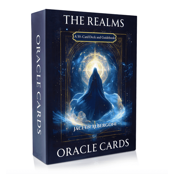 The Realms Oracle Deck 50 Card Spiritual Guide for Intuition, Healing & Higher Wisdom