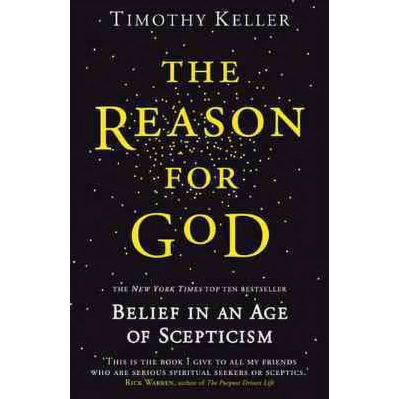 The Reason for God: Belief in an age of scepticism