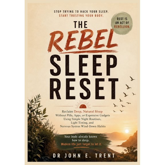 The Rebel Sleep Reset: Reclaim Deep, Natural Sleep Without Pills, Apps, or Expensive Gadgets Using Simple Night Routines, (Paperback)