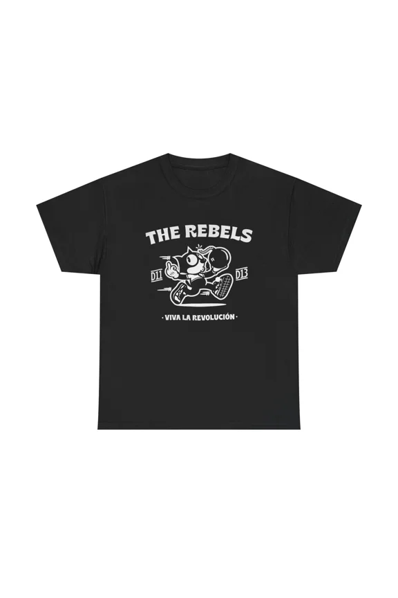 The Rebels Vintage Statement Retro Street Art Unisex T-Shirt, up to size 5XL