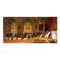 thumbnail image 1 of The Reception of Siamese Ambassadors by Emperor Napoleon III Poster Print by Jean leon Gerome (36 x 24), 1 of 1