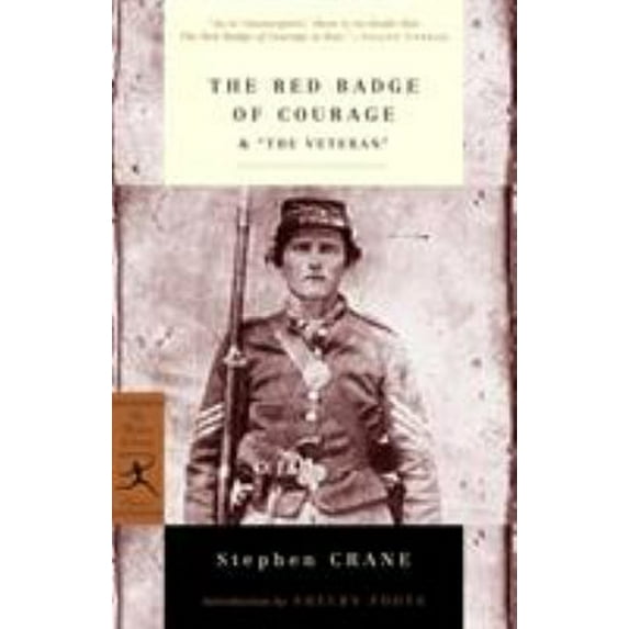 Pre-Owned The Red Badge of Courage & "The Veteran" (Modern Library Classics)