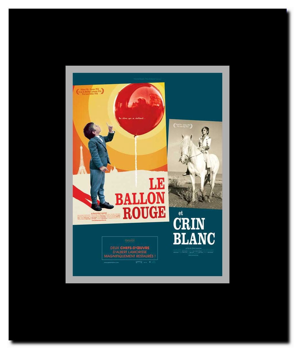 The Red Balloon Framed Movie Poster