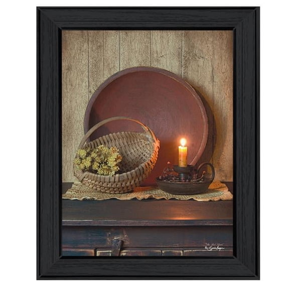 The Red Bowl By Susan Boyer Printed Framed Wall Art Wood Multi-Color