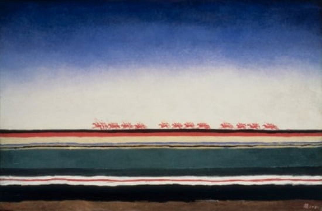 The Red Cavalry 1928-32 Kazimir Malevich (1878-1935 Russian) Oil on canvas Russian State Museum St Petersburg Canvas Art - Kasimir Malevich (18 x 24)