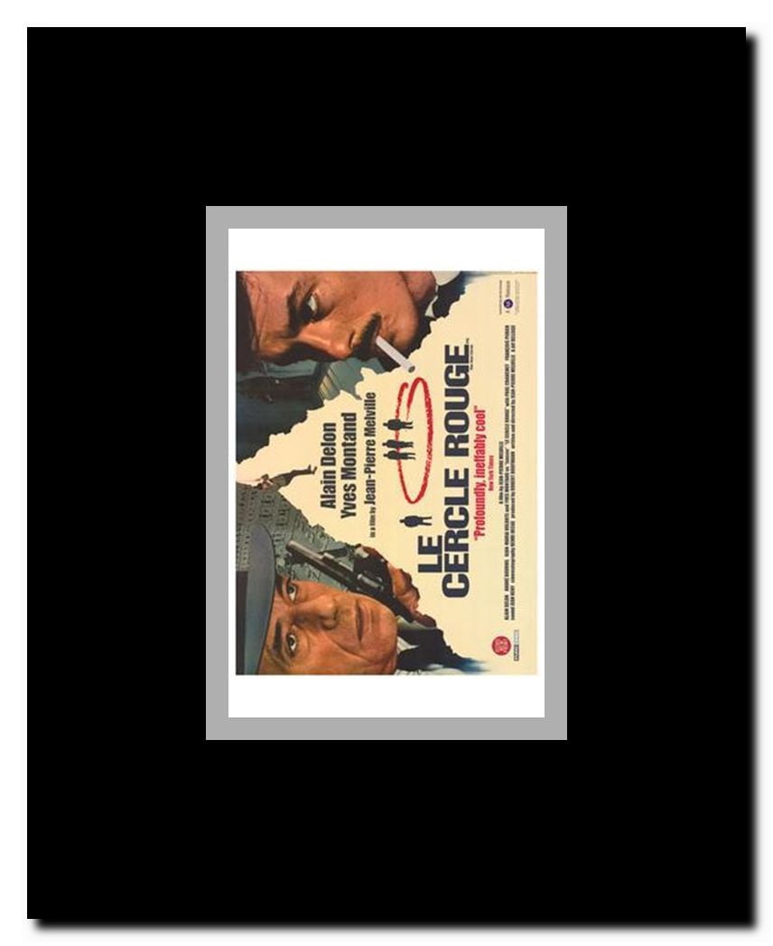 The Red Circle Framed Movie Poster