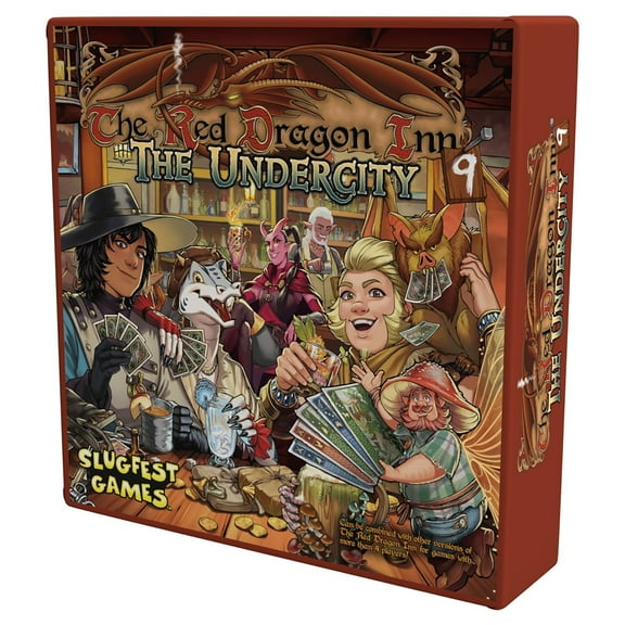 The Red Dragon Inn 9: The Undercity Strategy Board Game, Stand Alone Or Combine, 2-4 Player
