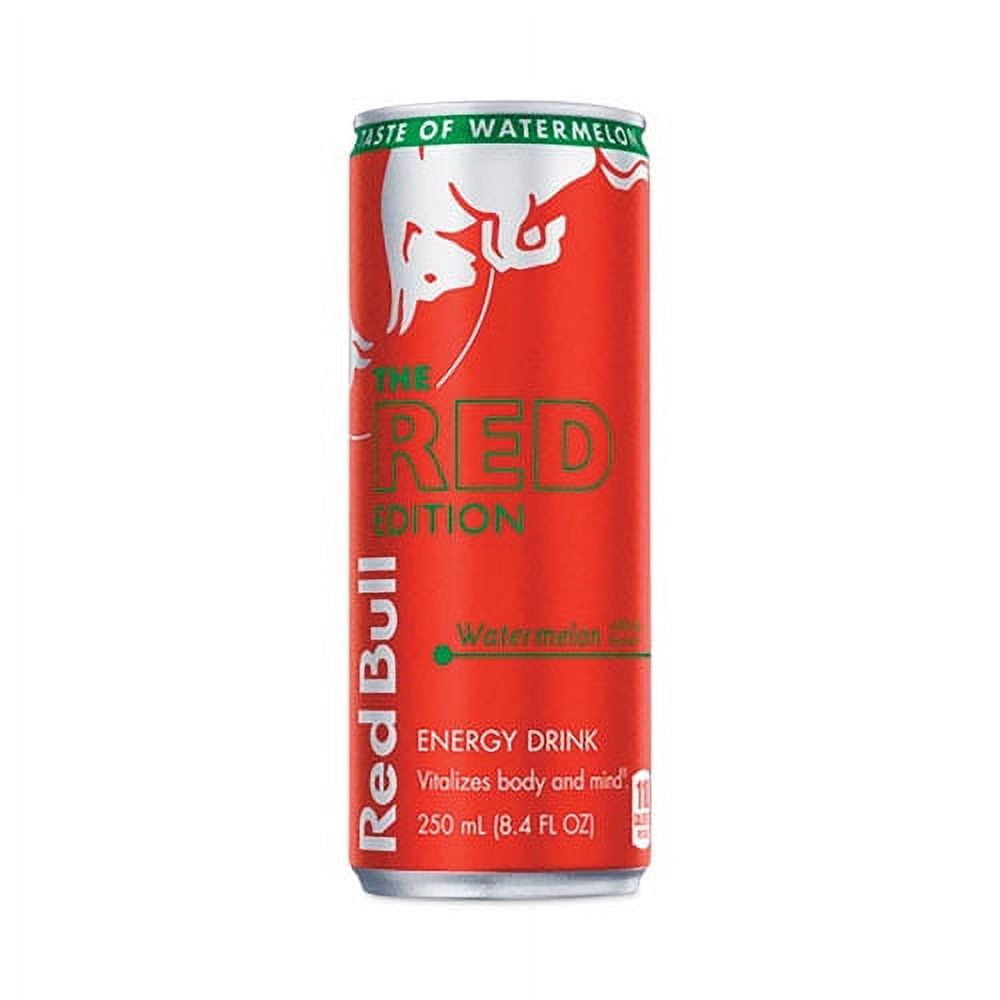 The Red Edition Energy Drink, Watermelon, 8.4 oz Can, 24/Carton | Bundle of 2 Cartons
