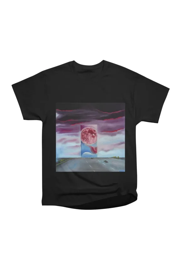 The Red Moon Gate T-Shirt Tee Gift For Him Merch For Her Apparel For Friend