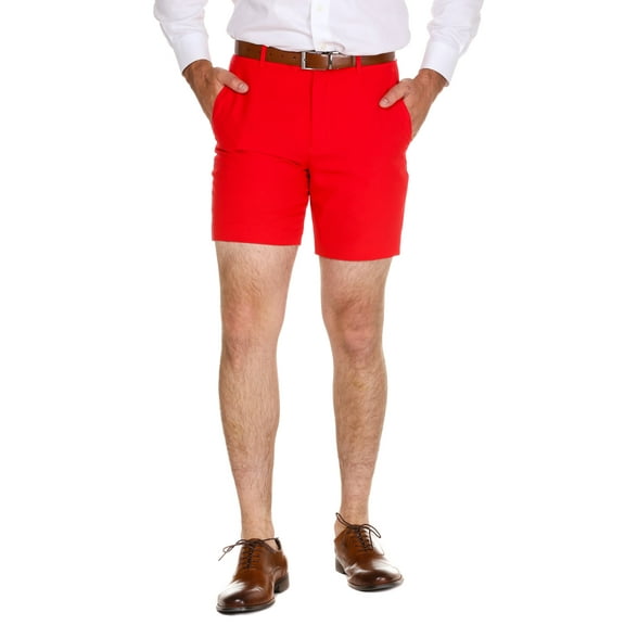 The Red Rockets - Shinesty Red Suit Shorts  Waist 30