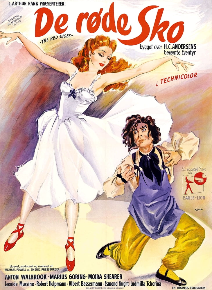 The Red Shoes Canvas Art - (11 x 17)
