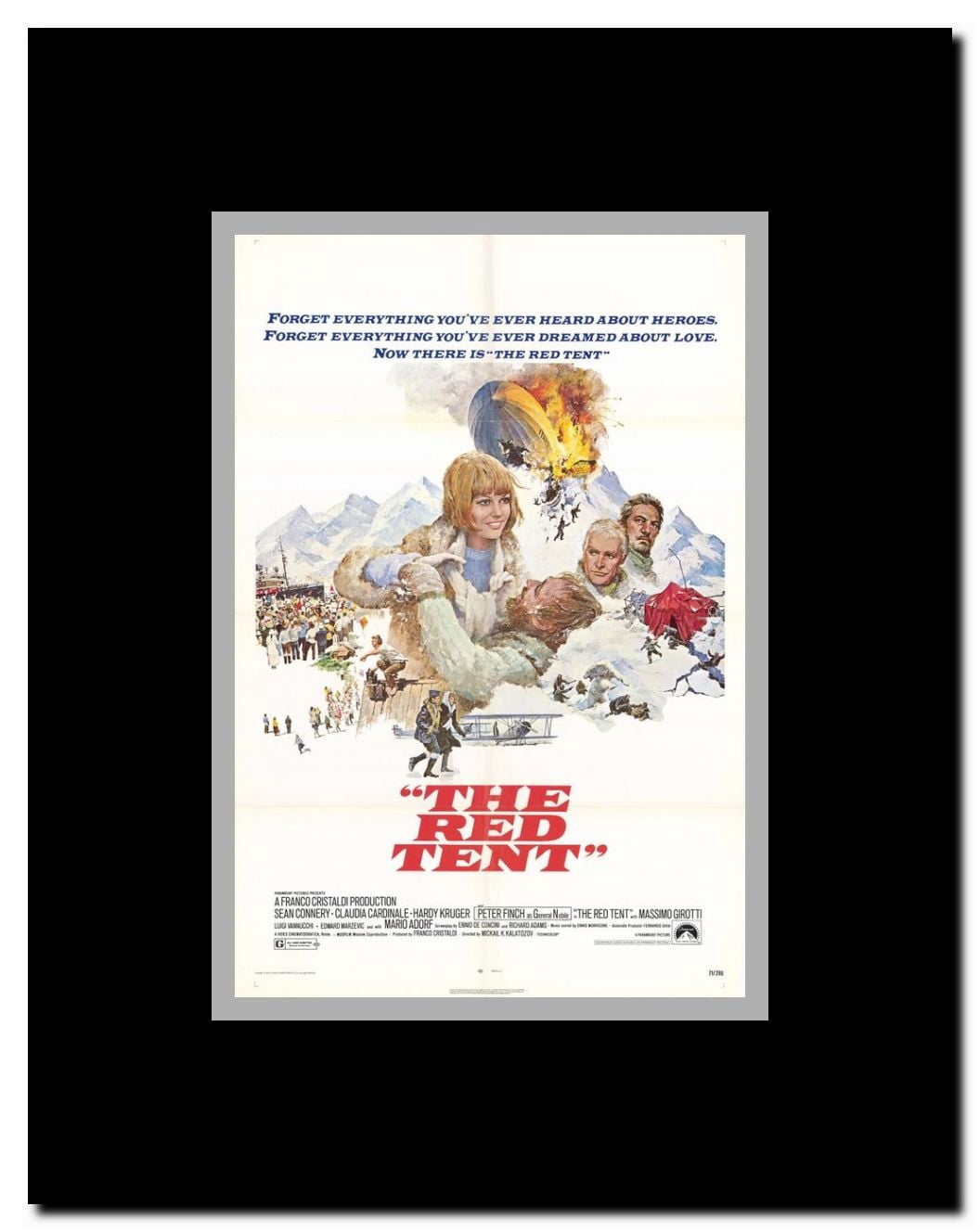 The Red Tent Framed Movie Poster