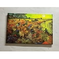 thumbnail image 1 of The Red Vineyard 1888, 3D Canvas, Large Canvas, Canvas Home Decor, Nature Landscape Wall Decor, Home Decor Printed, Home Decor Field View Canvas , Canvas Wall Decor - 3P-Black Framed, 1 of 9