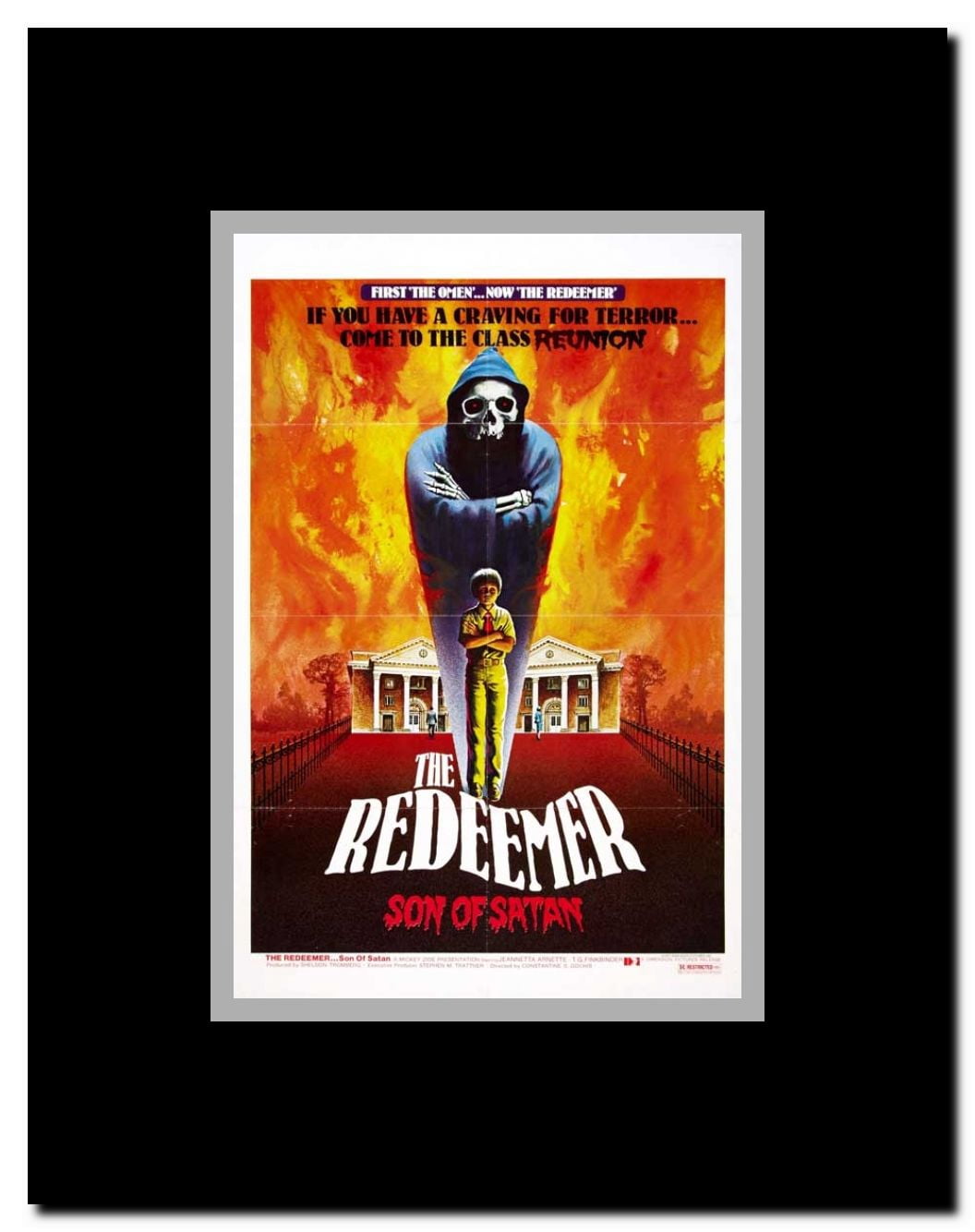 The Redeemer: Son of Satan! Framed Movie Poster