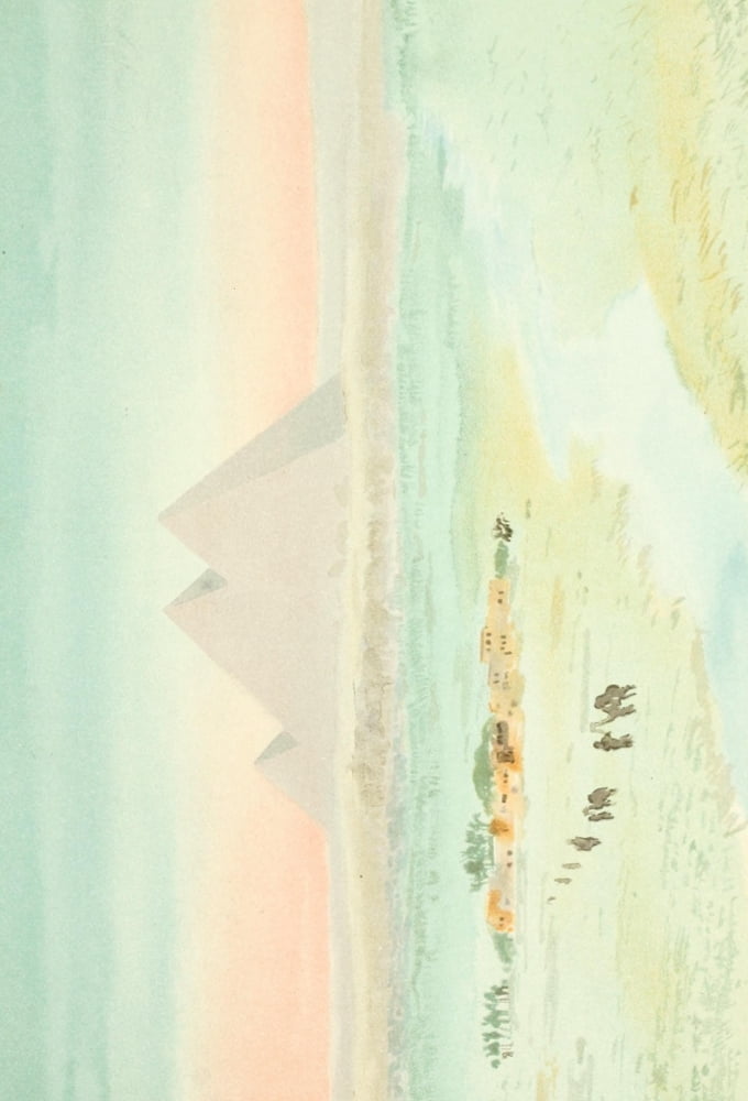 The Redemption of Egypt 1899 The Pyramids of Gizeh Canvas Art - William Basil Worsfold (18 x 24)