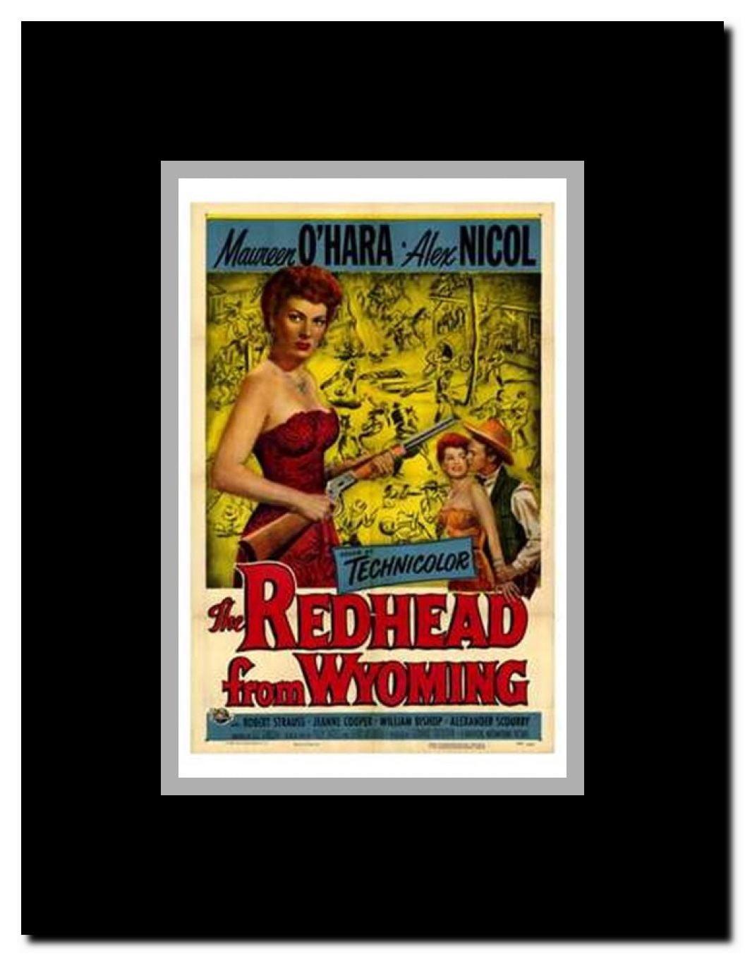 The Redhead from Wyoming Framed Movie Poster