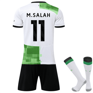 The Reds 23/24 Authentic #11 M Salah Away Jersey
