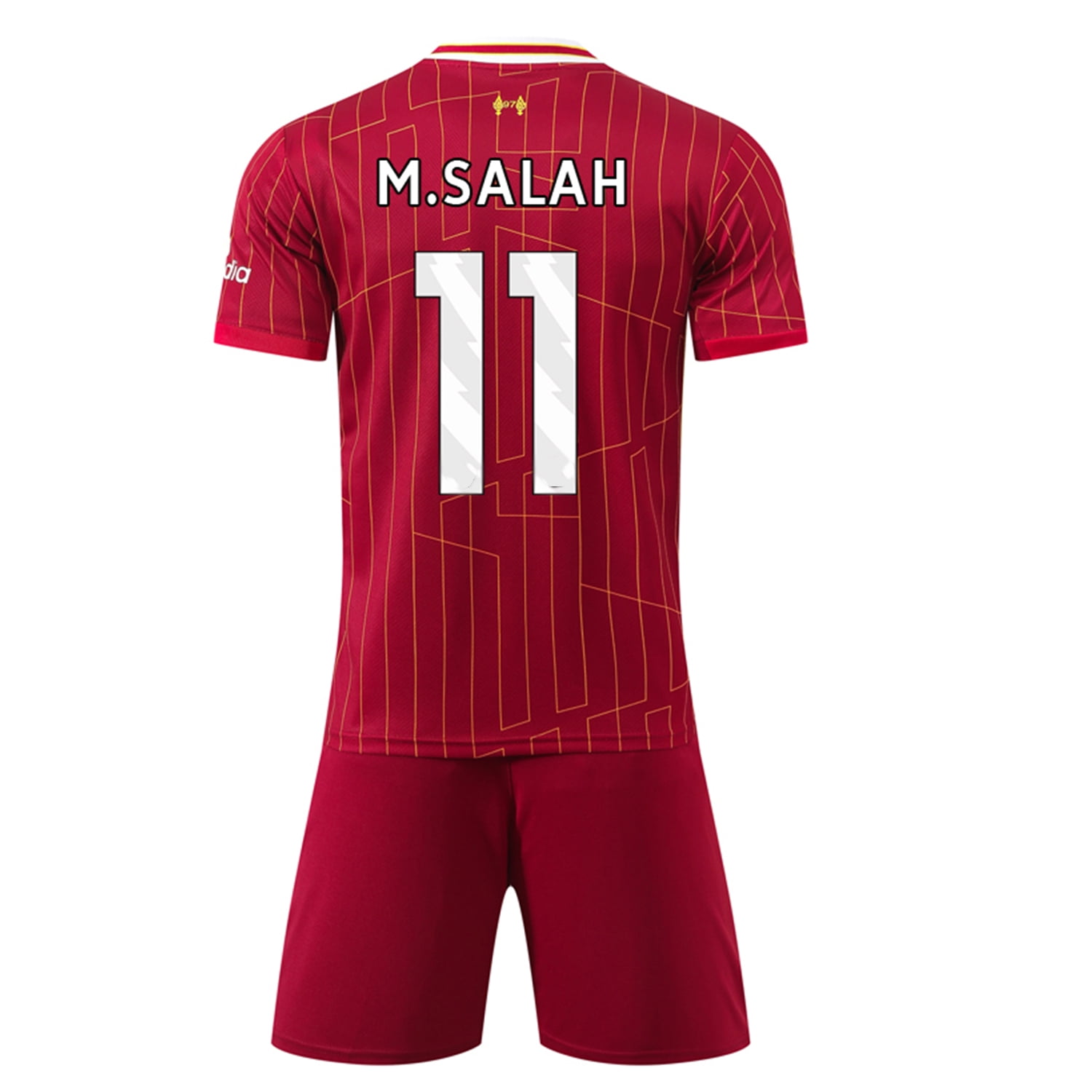 ウェア Liverpool FC 24/25 M.SALAH 11 The Reds 24/25 Authentic #11 M Salah Home Jersey - Walmart.com