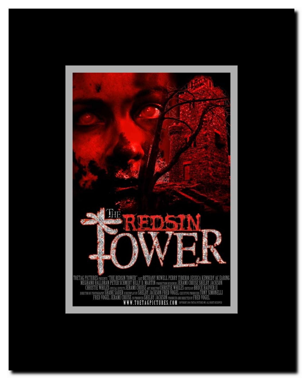 The Redsin Tower Framed Movie Poster