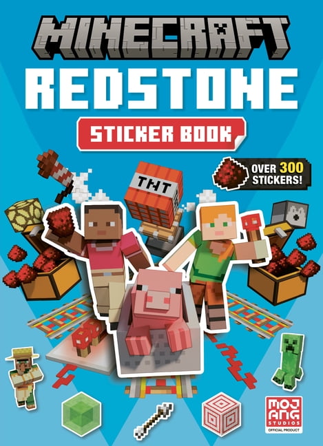 The Redstone Sticker Book (Minecraft), (Paperback)