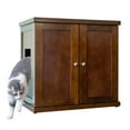 thumbnail image 1 of The Refined Feline Refined Litter Box Deluxe, Large, Mahogany, Modern Style, 1 of 6