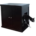 thumbnail image 1 of The Refined Feline Refined Litter Box, Large, Espresso, 1 of 11