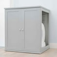thumbnail image 1 of The Refined Feline Self Cleaning Litter Box Cabinet - Modern - Smoke, 1 of 1