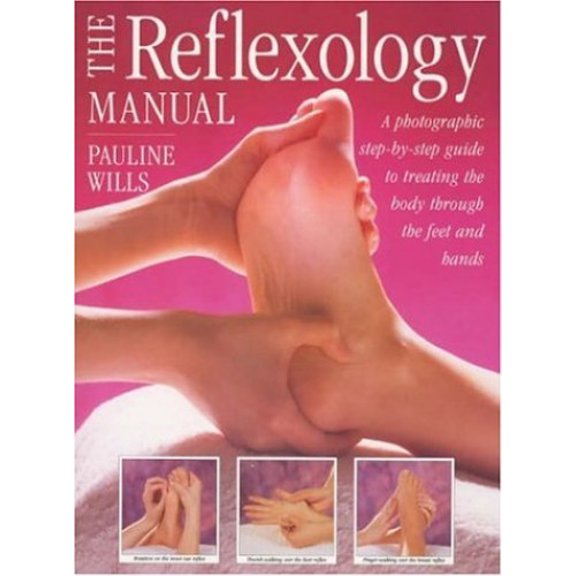 Pre-Owned The Reflexology Manual: A Photographic Step-by-step Guide to Treating the Body Through the Feet and Hands (Paperback) 0747278229 9780747278221