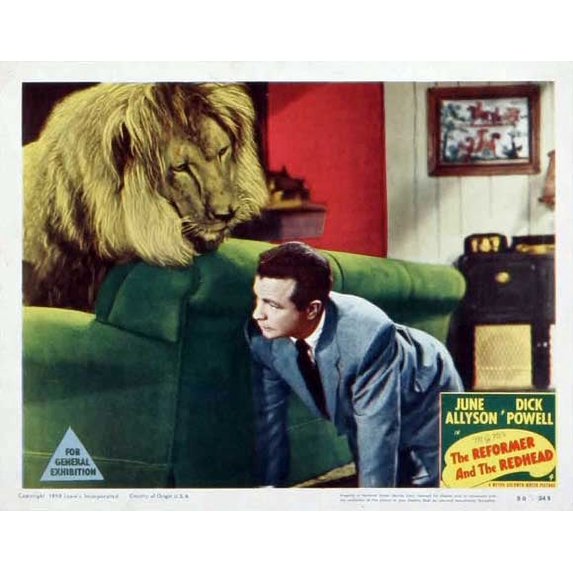 The Reformer and the Redhead - movie POSTER (Style F) (11" x 14") (1950)