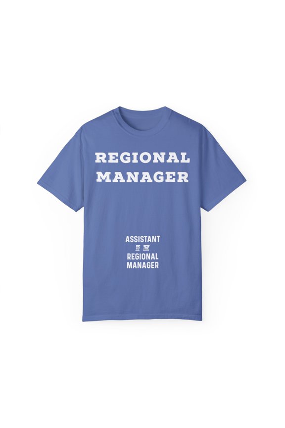 The Regional Manager Future Mom Baby Bump Unisex Garment-Dyed T-shirt