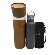 The Regis Stainless Steel Sports Water Bottle 25oz GRAY