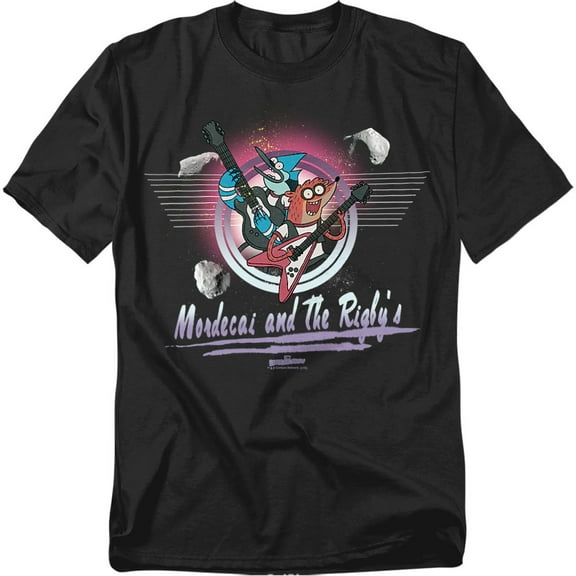 The Regular Show Mordecai & The Rigbys Officially Licensed Adult T-Shirt XL