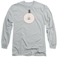 thumbnail image 1 of The Regular Show Pops Long Sleeve Adult 18/1 T-Shirt Silver, 1 of 2