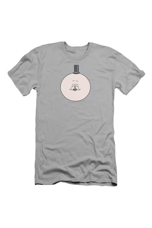 The Regular Show Pops S/S Adult 30/1 T-Shirt Silver