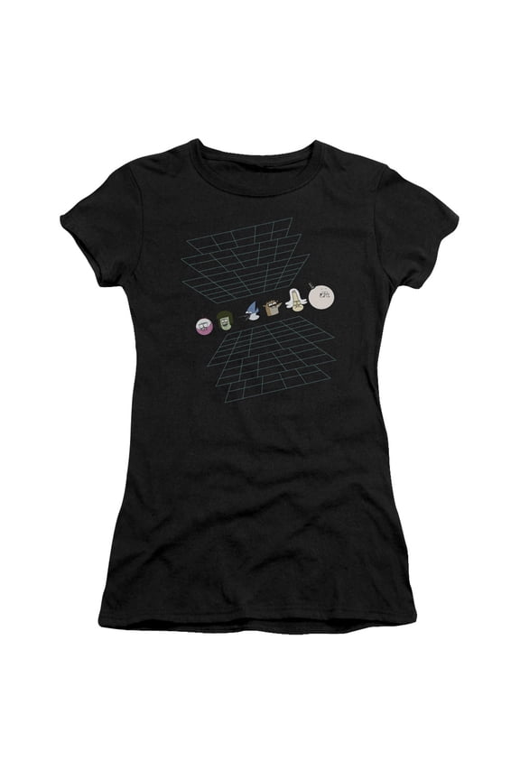 The Regular Show Regular Grid Officially Licensed Juniors T Shirt