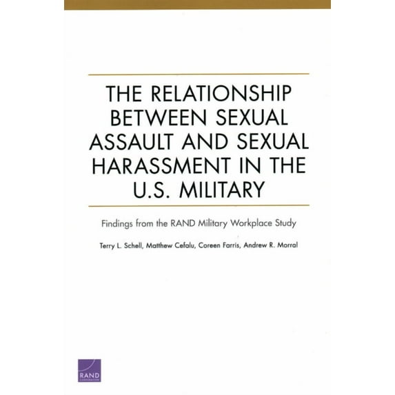 The Relationship Between Sexual Assault and Sexual Harassment in the U.S. Military: Findings from the Rand Military Work, (Paperback)